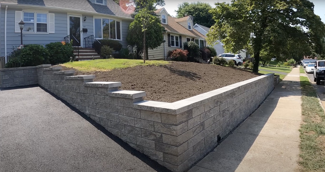 Retaining Walls & Concrete Masonry by professional concrete contractors in Knightdale, NC
